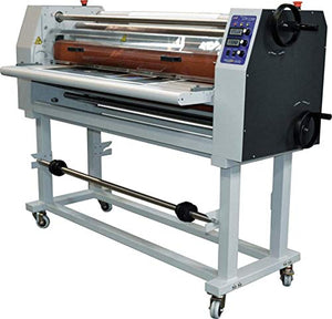 Dry-Lam LPV1600 Duo 63" Wide Format Laminator, 0-12 Feet Per Minute, 1" Max Thickness, 1.2-10mil Film, Heated Rollers