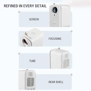 None BAILAI MINI LCD Projector 720P Portable Home Theater Office Conference Projector