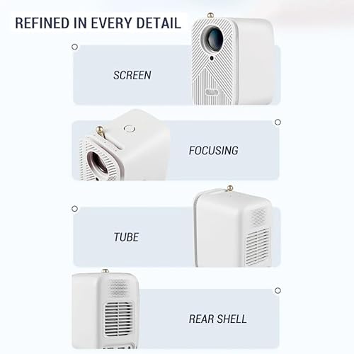 BAILAI MINI LCD Projector 720P Portable Home Theater Office Conference Projector