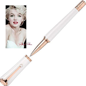 Montblanc 117885 Special Edition Pearl Muses Marilyn Monroe Rollerball Pen