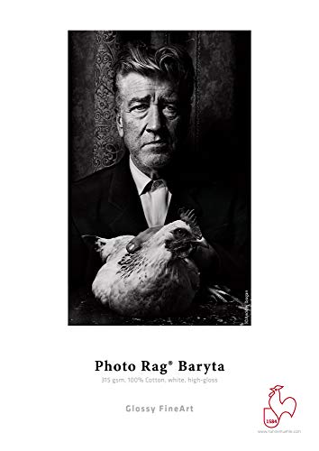 Hahnemühle Digital FineArt Photo Rag/Baryta Paper, 315 g/m² 432 mm x 12 m White