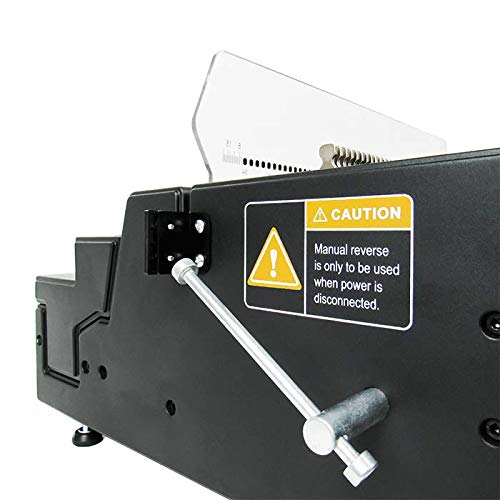 TruBind Spiral Coil Punch & Binding Machine - 4:1 Pitch Oval Holes - Electric Punch & Electric Coil Inserter - 25 Page Punch Capacity - Heavy Duty