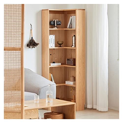 GLigeT Modern Simple Corner Bookshelf Display Cabinet