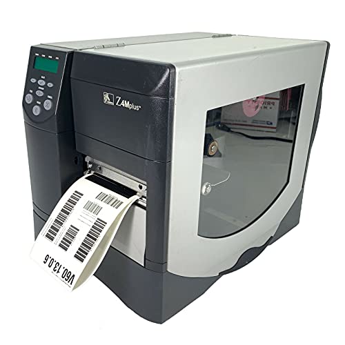 Zebra Z4MPlus Z4M89-3001-0000 Thermal Transfer Label Printer 300dpi Zebra Frmw