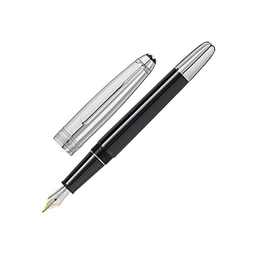 Montblanc 113337 Doué Stainless Steel Classique Fountain Pen F