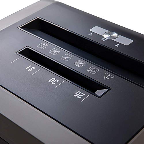 XBSLJ Heavy Duty Cross Cut Paper Shredder - 25 Sheet Capacity