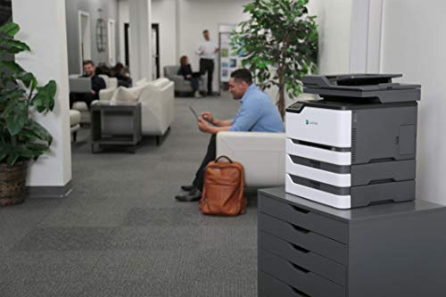 Lexmark MC3426adw Color Laser Multifunction Product with Print, Copy, Fax, Scan and Wireless Capabilities, Plus Full-Spectrum Security and Print Speed up to 26 ppm (40N9360), White, Small