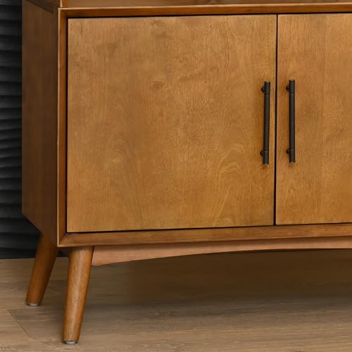 Abbyson Living Retro Mid-Century Bookcase, Light Brown