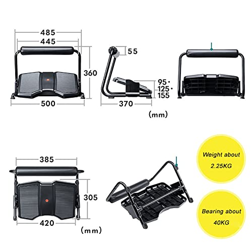 Generic Adjustable Lift Foot Pedal - 3 Height Adjustments, Massage Surface, Under Desk Footrest