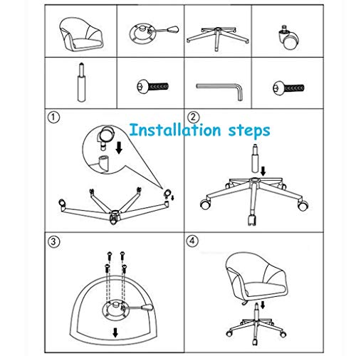 Fubas-office chair / Sofa Chair/Desk Chair, Lifting Rotary/Ergonomic Handrail, High Elastic Soft Bag, Easy to Remove and Wash, 150kg Load Capacity (Green)