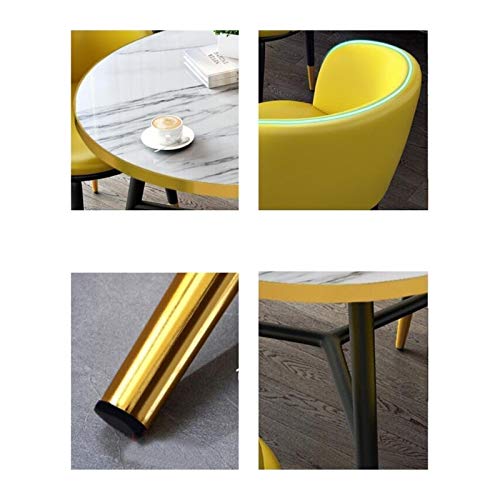 AkosOL Office Table and Chair Set - Beige Dining Furniture Combination