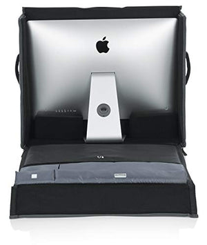 Gator Cases Creative Pro Series Nylon Carry Tote Bag for Apple 27" iMac Desktop Computer with Pull Handle and Wheels (G-CPR-IM27W)