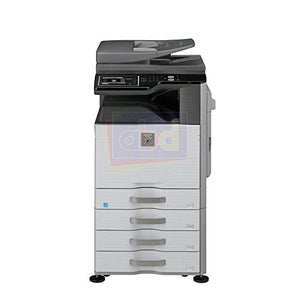 Sharp MX-5141N Ledger/Tabloid-size Color Copier - 51ppm, Copy, Print, Scan, Network, Wi-Fi, USB, Keyboard, 4 Trays, Center Exit Tray, 100% Consumables (Certified Refurbished)