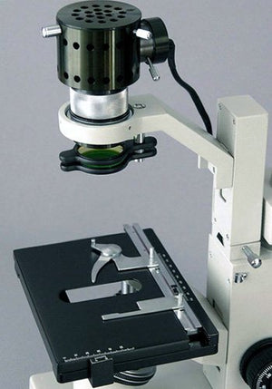 AmScope IN200B-9M Inverted Tissue Culture Microscope 40X-800X + 9M Camera