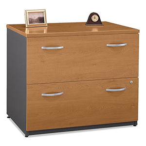 Bush WC72454ASU Series C Collection 2 Drawer 36W Lateral File (Assembled), Natural Cherry