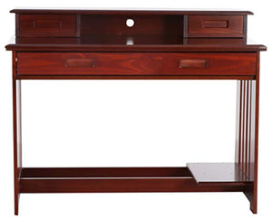 Discovery World Furniture Merlot Desk, Hutch, and Chair