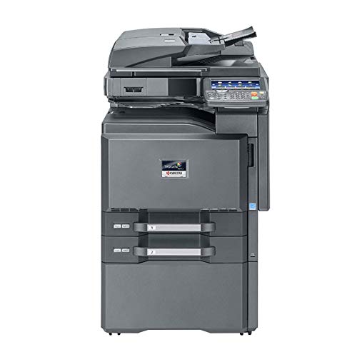 Kyocera TaskAlfa 4551ci Tabloid-Size Color Laser Multi-Function Copier - 45ppm, Copy, Print, Scan, Auto Duplex, Network, 11x17, 2 Trays, Stand (Renewed)