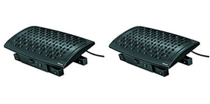 Fellowes Climate Control Footrest (8030901) - Pack of 2