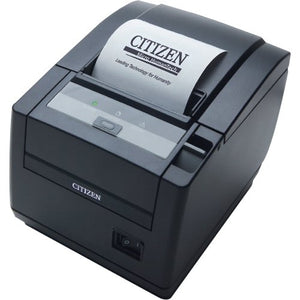 Citizen America CT-S601S3RSUBKP CT-S601 Series POS Thermal Printer with PNE Sensor, Top Exit, RS-232C Serial Connection, Black