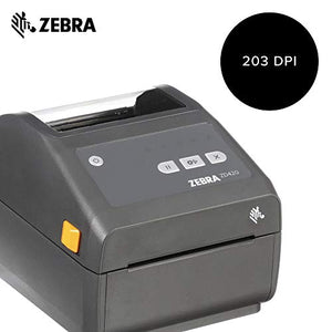 Zebra ZD420d Direct Thermal Desktop Printer 203 dpi Print Width 4 in WiFi Bluetooth USB ZD42042-D01W01EZ