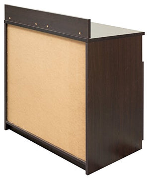 Breaktime 1 Piece Group Model 2089 Break Room Lunch Room Cabinet"Ready-To-Install/Ready-To-Use", Color Espresso