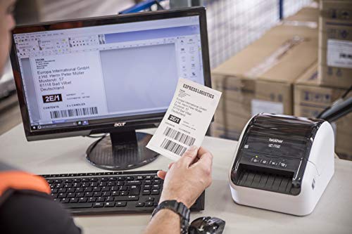 BRTQL1100 - Brother QL-1100 Direct Thermal Printer - Monochrome - Desktop - Label Print - USB