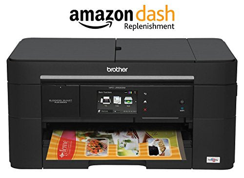 Brother Printer MFCJ5520DW Wireless All-in-one Inkjet Printer, Amazon Dash Replenishment Enabled