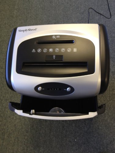 SimplyShred PSC418D 18 Sheet Cross Cut Heavy Duty Paper Shredder - Security Level 3