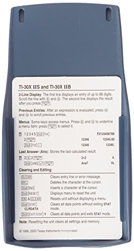Texas Instruments TI-30XIIS Scientific Calculator - Teacher Kit (10 pack)