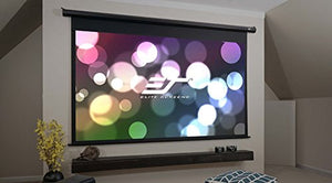 Elite Screens Manual Series, 100-INCH 16:9, Pull Down Manual Projector Screen with AUTO LOCK, Movie Home Theater 8K / 4K Ultra HD 3D Ready, 2-YEAR WARRANTY, M100UWH, 16:9, Black
