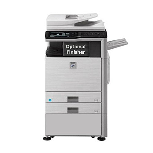 Sharp MX-M503N Tabloid-Size Black and White Copier - 50ppm, Copy, Print, Scan, Network Color Scan, E-Mail, Duplex, 2 Trays, Cabinet