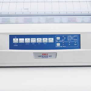 OKI Microline 491 24-Pin Impact Printer 62419001