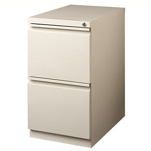 Hirsh Industries 2 Drawer Mobile File Cabinet File in Putty