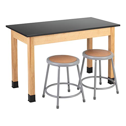 Learniture Science Lab Table w/Phenolic Top (24" W x 48" L)
