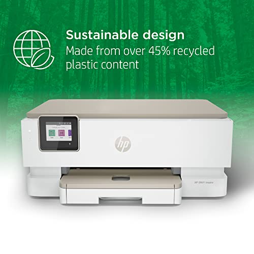 HP Envy Inspire 7255e Wireless Color All-in-One Printer with Bonus 6 Months Instant Ink with HP+ (1W2Y9A)