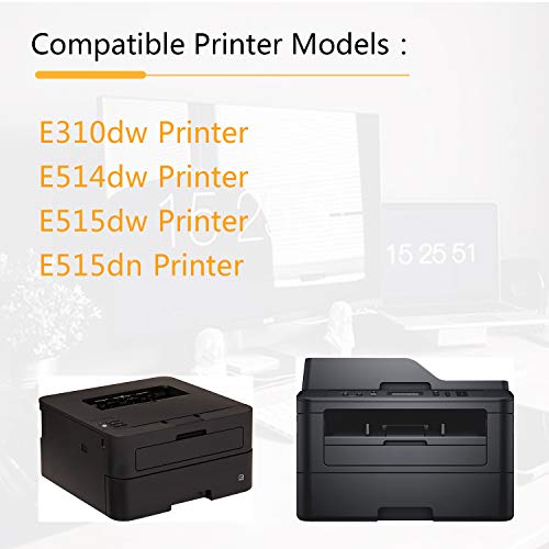 12-Pack CVXGF Compatible Toner Cartridge Replacement for E310 to use with Dell E310dw E514dw E515dw E515dn Printers.