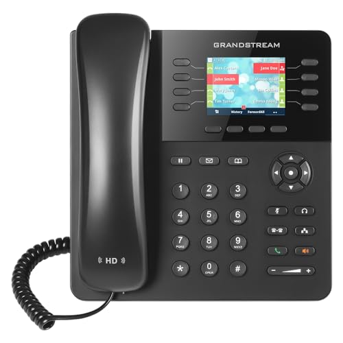 MM MISSION MACHINES Business Phone System G200C: Grandstream GXP2135 Phones + Cloud Server + Free 3-Months Cloud Phone Service (12 Phone Bundle)