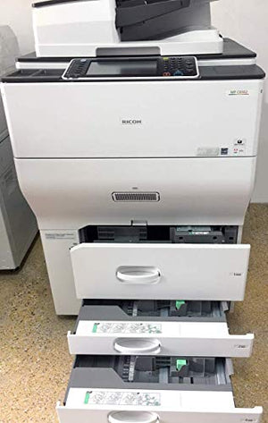 Ricoh Aficio MP C6502 Color Multifunction Copier - A3, 65ppm, Copy, Print, Scan, Duplex, ADF, 2 Trays and Tandem Tray (Certified Refurbished)