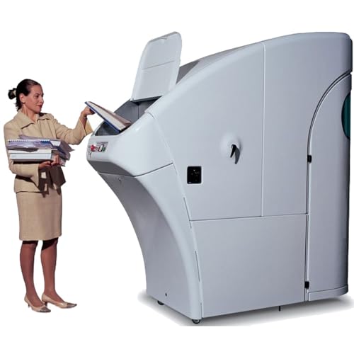 KOBRA Cyclone High Volume Industrial Cross Cut Shredder, Level 4 Security, 100 Gallon Bag Volume