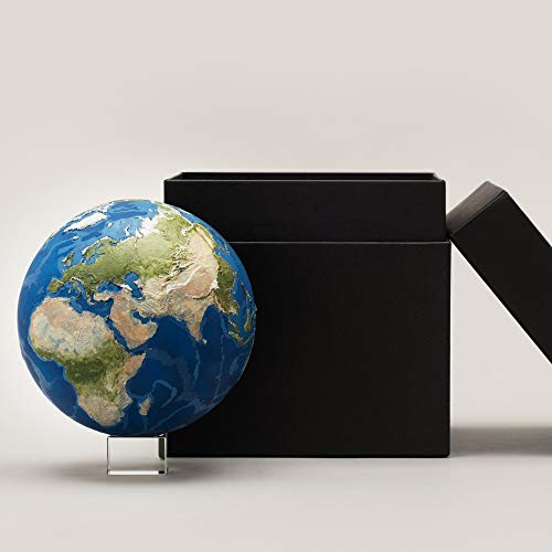 AstroReality Earth | Smart Earth Globe | Geographic Globe | 3D Printed, Hand Painted, 4.72” | Paired with Augmented Reality App | Educational STEM Toy | Interactive Science Learning Kit