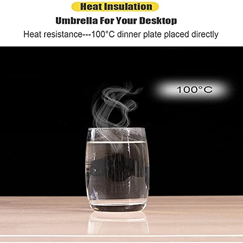 KUAIE Transparent Floor Mat for Hard Floor, Oil & Scratch Resistant, Customizable - 1.5mm, 180x250cm