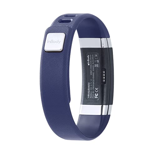 InBody Bundle - H20N Smart Full Body Composition Analyzer Scale (Midnight Black) + Band 2 Activity Tracker with Body Composition, Sleep Monitor, and Notifications (Modern Navy)