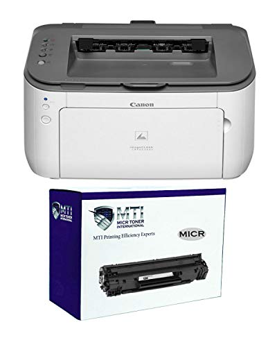 MICR Toner International imageCLASS LBP6230dw Wireless Laser Check Printer Bundle with Compatible Canon 126 MICR Toner Cartridge
