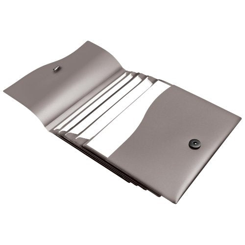 Avery Slide and View Expanding File, Gray, Five Pockets, Letter Size, 1 Folder (73518)