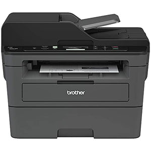 Brother DCP L2500 Series Wireless Monochrome All-in-One Laser Printer - Print Copy Scan - Mobile Printing - Auto Duplex Printing - Up to 36 ppm - Up to 250 Sheets/Tray - ADF (Renewed)
