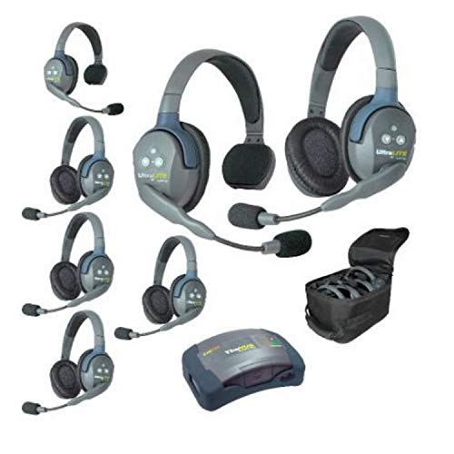 EARTEC HUB725 7-Person Full Duplex Wireless Intercom Kit