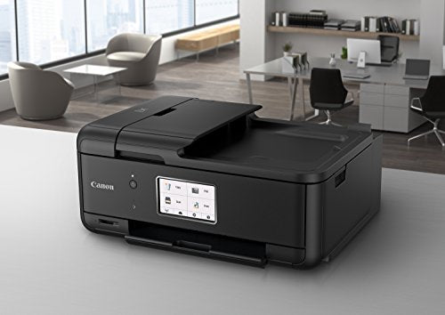 Canon PIXMA TR8520 Wireless All In One Printer | Mobile Printing | Photo and Document Printing, AirPrint(R) and Google Cloud printing, Black