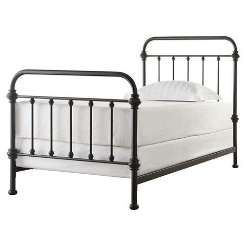Tilden Standard Metal Bed - Antique Bronze (Twin)