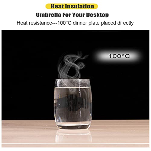 ZWYSL Hard Floor Chair Mat for Hardwood Floor - Clear, Sound Absorbent, Waterproof, Scratch Resistant - Customizable (Clear-1.5mm, 200x300cm)