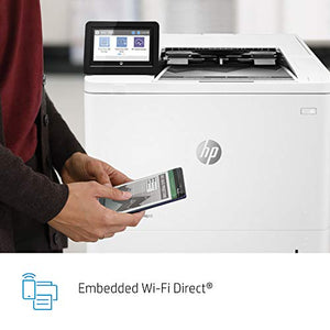 HP LaserJet Enterprise M611x Monochrome Duplex Printer with Dual-band Wi-Fi and Extra Paper Tray (7PS85A)